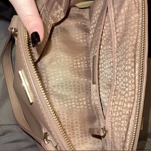 Tan Kate Spade cross body purse